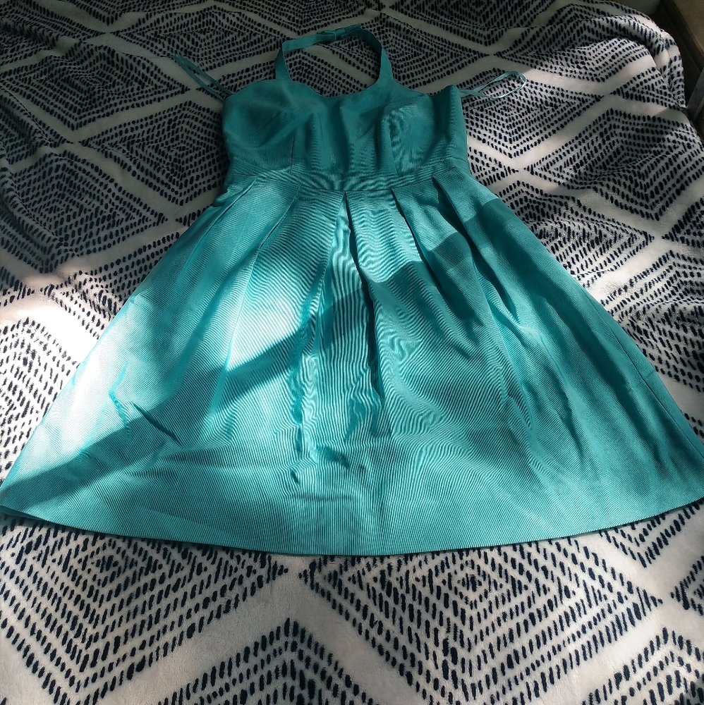 Teal dress